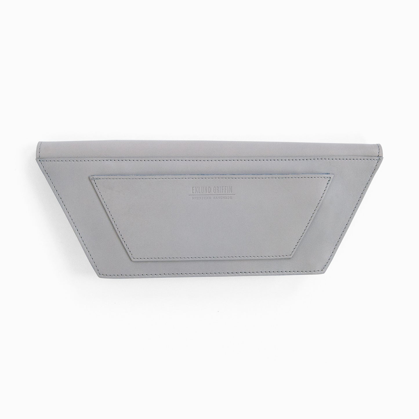 Dory Clutch in Gull Gray + Casco Bay Blue